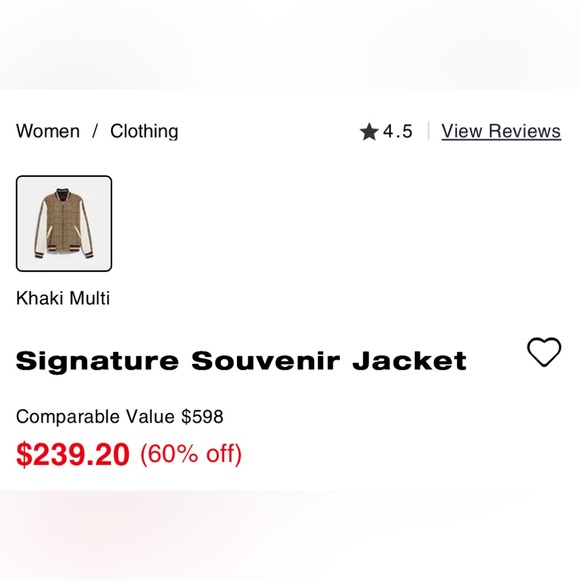 COACH Sig Souvenir Size S color Khaki Multi 60% off - Picture 10 of 10